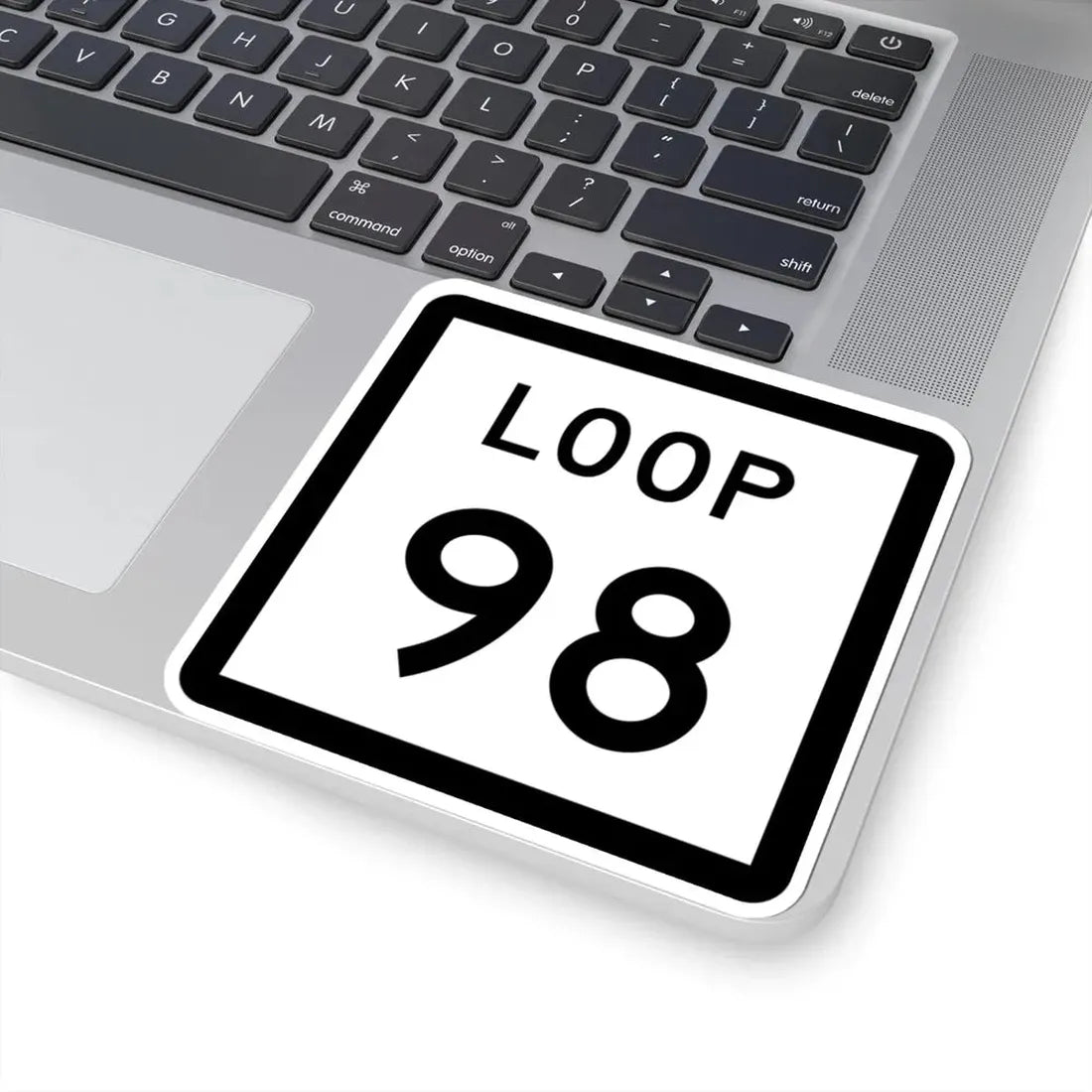 Texas Loop 98 (Texas) (Road Sign) STICKER Vinyl Kiss-Cut Decal - The Sticker Space