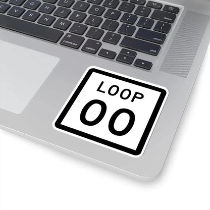 Texas Loop XX (Texas) (Road Sign) STICKER Vinyl Kiss-Cut Decal - The Sticker Space