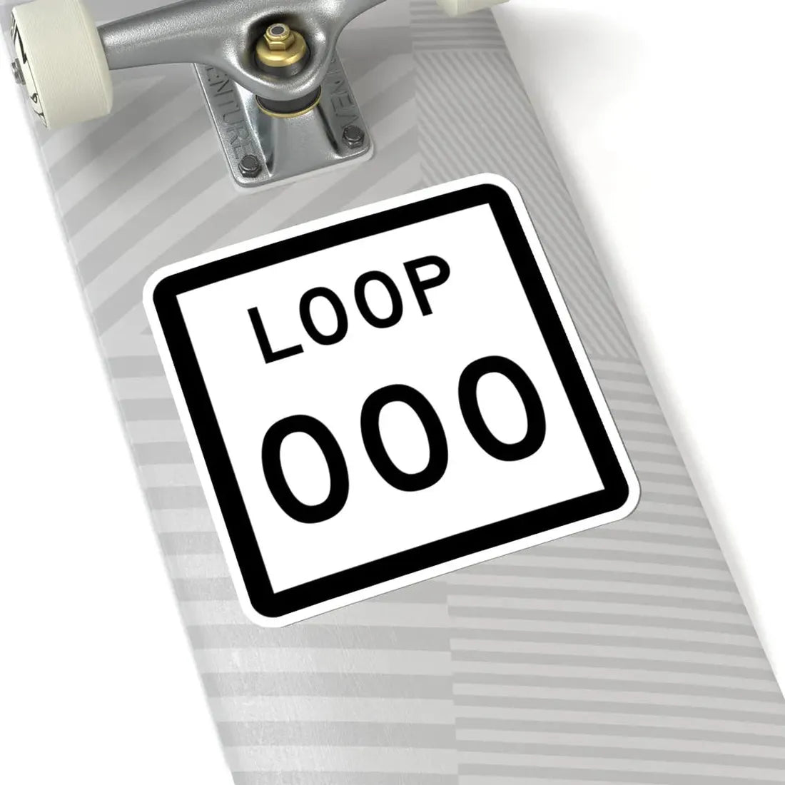 Texas Loop XXX (Texas) (Road Sign) STICKER Vinyl Kiss-Cut Decal - The Sticker Space