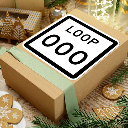 Texas Loop XXX (Texas) (Road Sign) STICKER Vinyl Kiss-Cut Decal - The Sticker Space