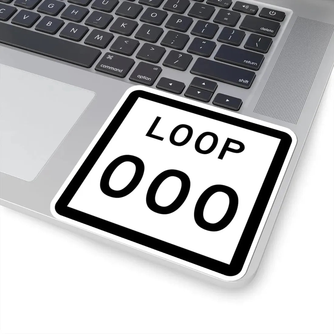 Texas Loop XXX (Texas) (Road Sign) STICKER Vinyl Kiss-Cut Decal - The Sticker Space