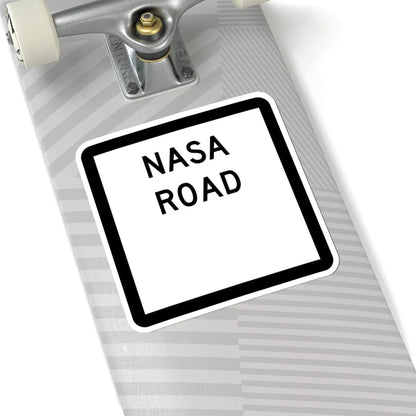 Texas NASA Road blank (Texas) (Road Sign) STICKER Vinyl Kiss-Cut Decal - The Sticker Space