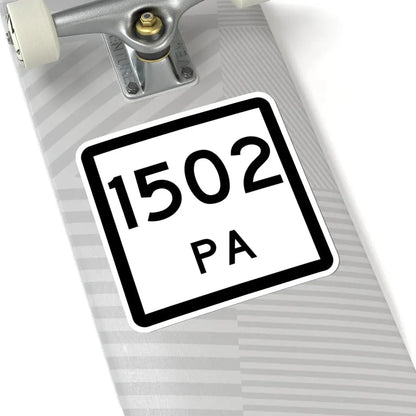 Texas PA 1502 (Texas) (Road Sign) STICKER Vinyl Kiss-Cut Decal - The Sticker Space