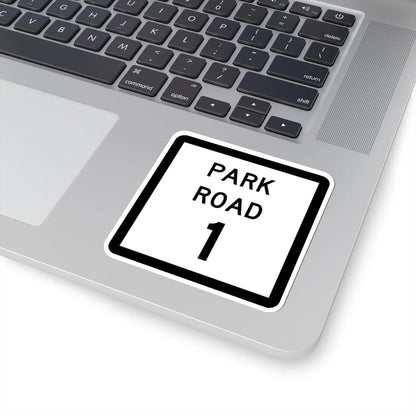 Texas Park Road 1 (Texas) (Road Sign) STICKER Vinyl Kiss-Cut Decal - The Sticker Space