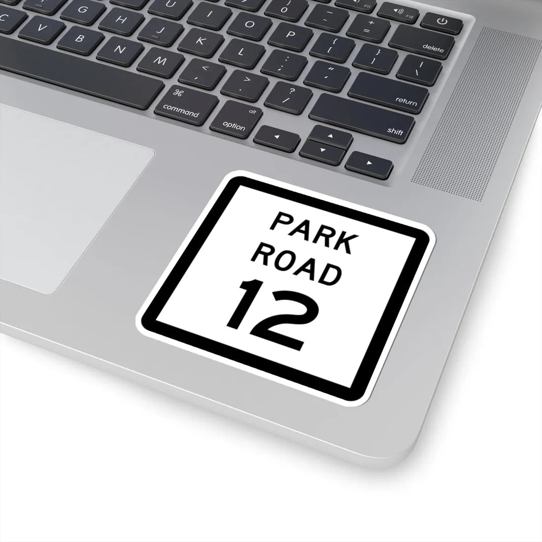 Texas Park Road 12 (Texas) (Road Sign) STICKER Vinyl Kiss-Cut Decal - The Sticker Space