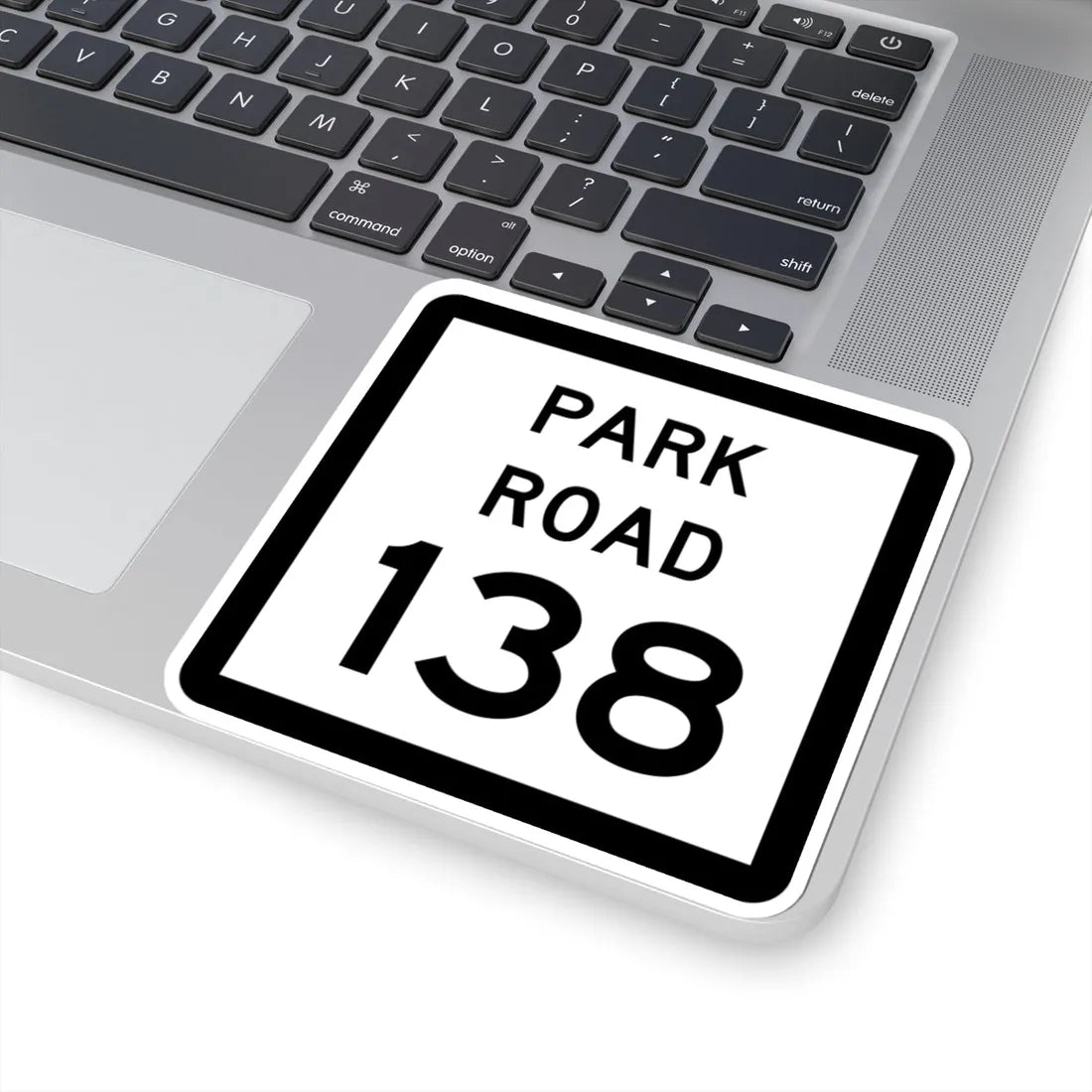 Texas Park Road 138 (Texas) (Road Sign) STICKER Vinyl Kiss-Cut Decal - The Sticker Space