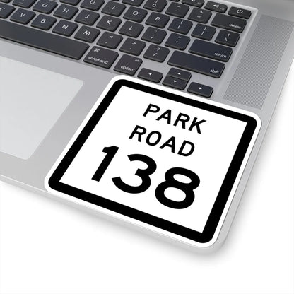 Texas Park Road 138 (Texas) (Road Sign) STICKER Vinyl Kiss-Cut Decal - The Sticker Space