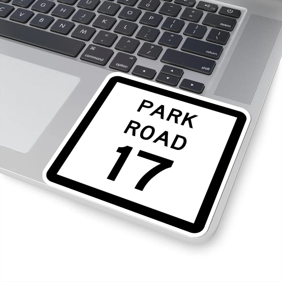 Texas Park Road 17 (Texas) (Road Sign) STICKER Vinyl Kiss-Cut Decal - The Sticker Space