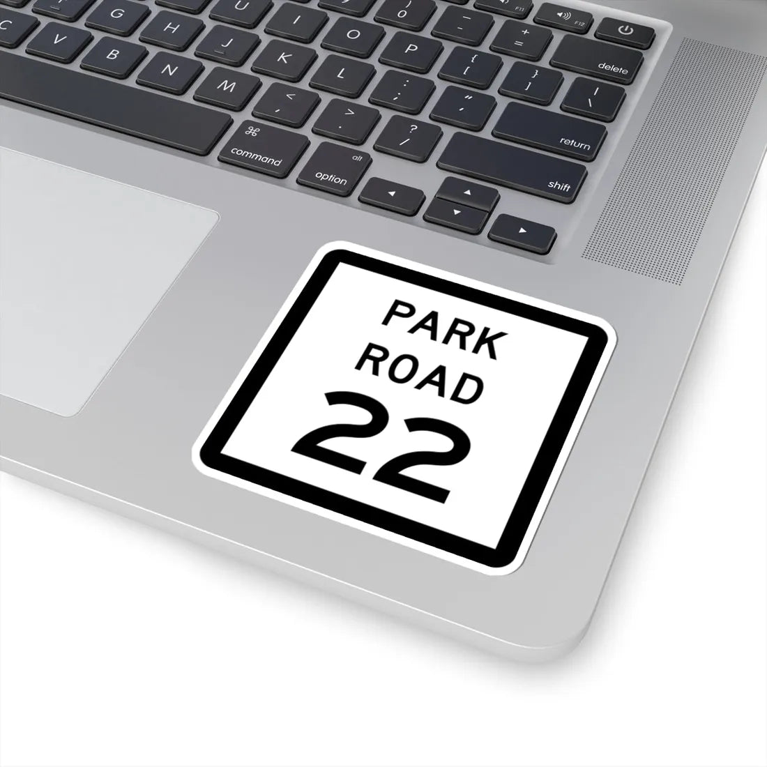 Texas Park Road 22 (Texas) (Road Sign) STICKER Vinyl Kiss-Cut Decal - The Sticker Space