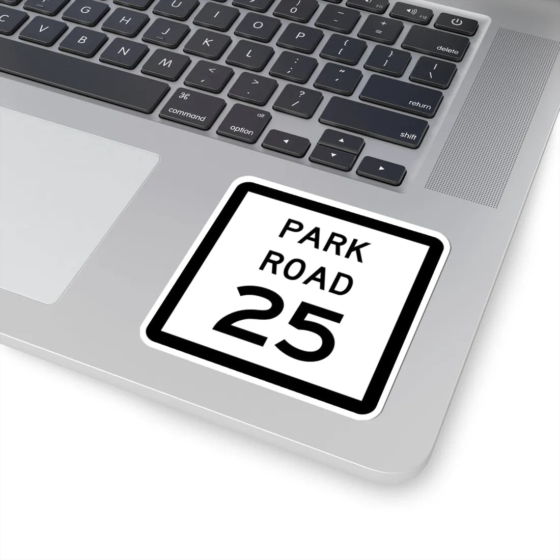 Texas Park Road 25 (Texas) (Road Sign) STICKER Vinyl Kiss-Cut Decal - The Sticker Space