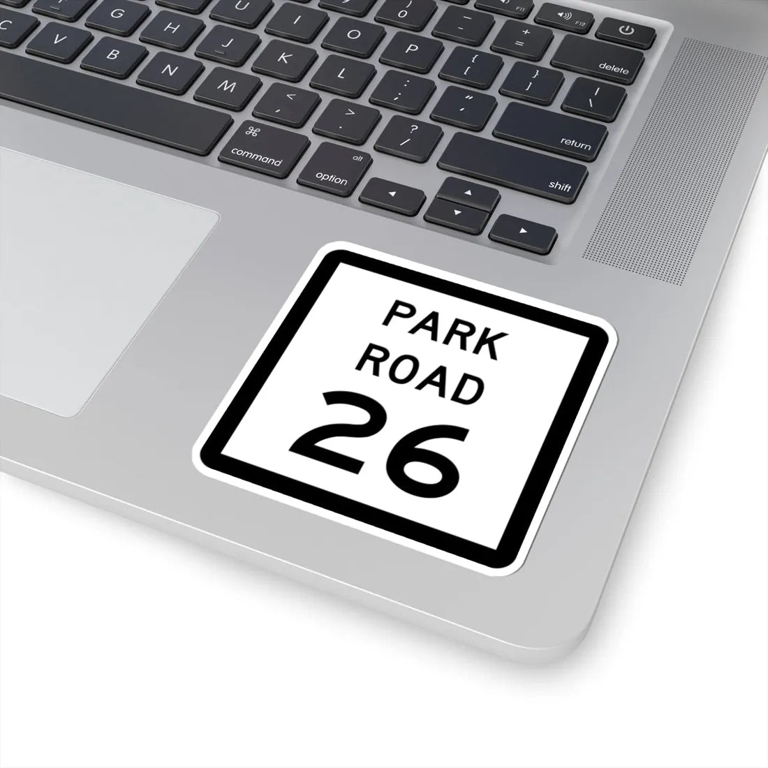 Texas Park Road 26 (Texas) (Road Sign) STICKER Vinyl Kiss-Cut Decal - The Sticker Space