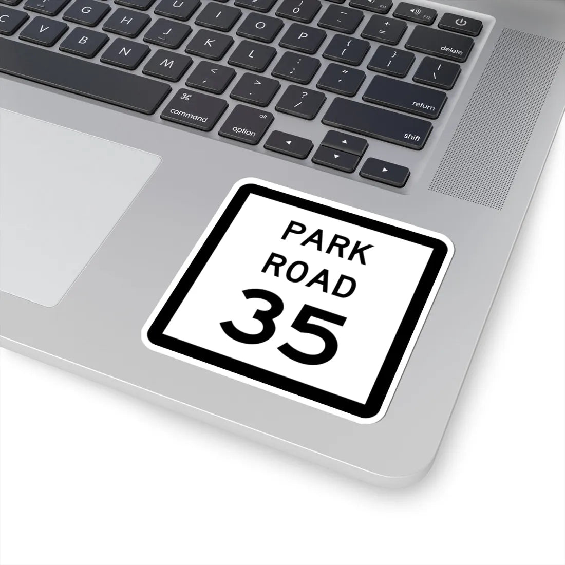 Texas Park Road 35 (Texas) (Road Sign) STICKER Vinyl Kiss-Cut Decal - The Sticker Space
