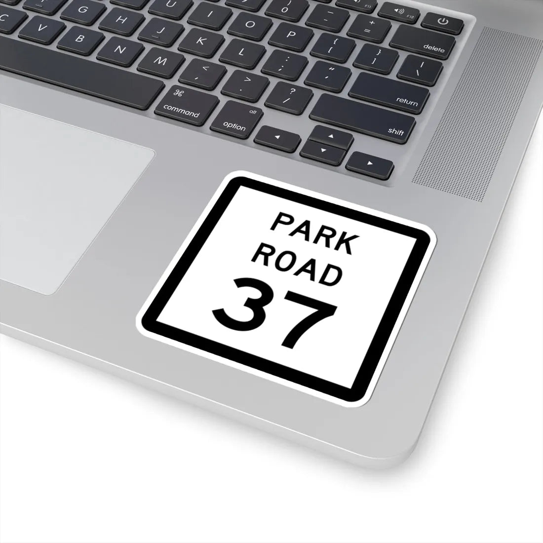 Texas Park Road 37 (Texas) (Road Sign) STICKER Vinyl Kiss-Cut Decal - The Sticker Space