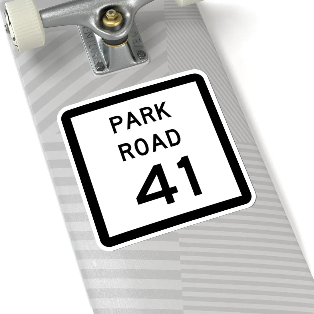 Texas Park Road 41 (Texas) (Road Sign) STICKER Vinyl Kiss-Cut Decal - The Sticker Space