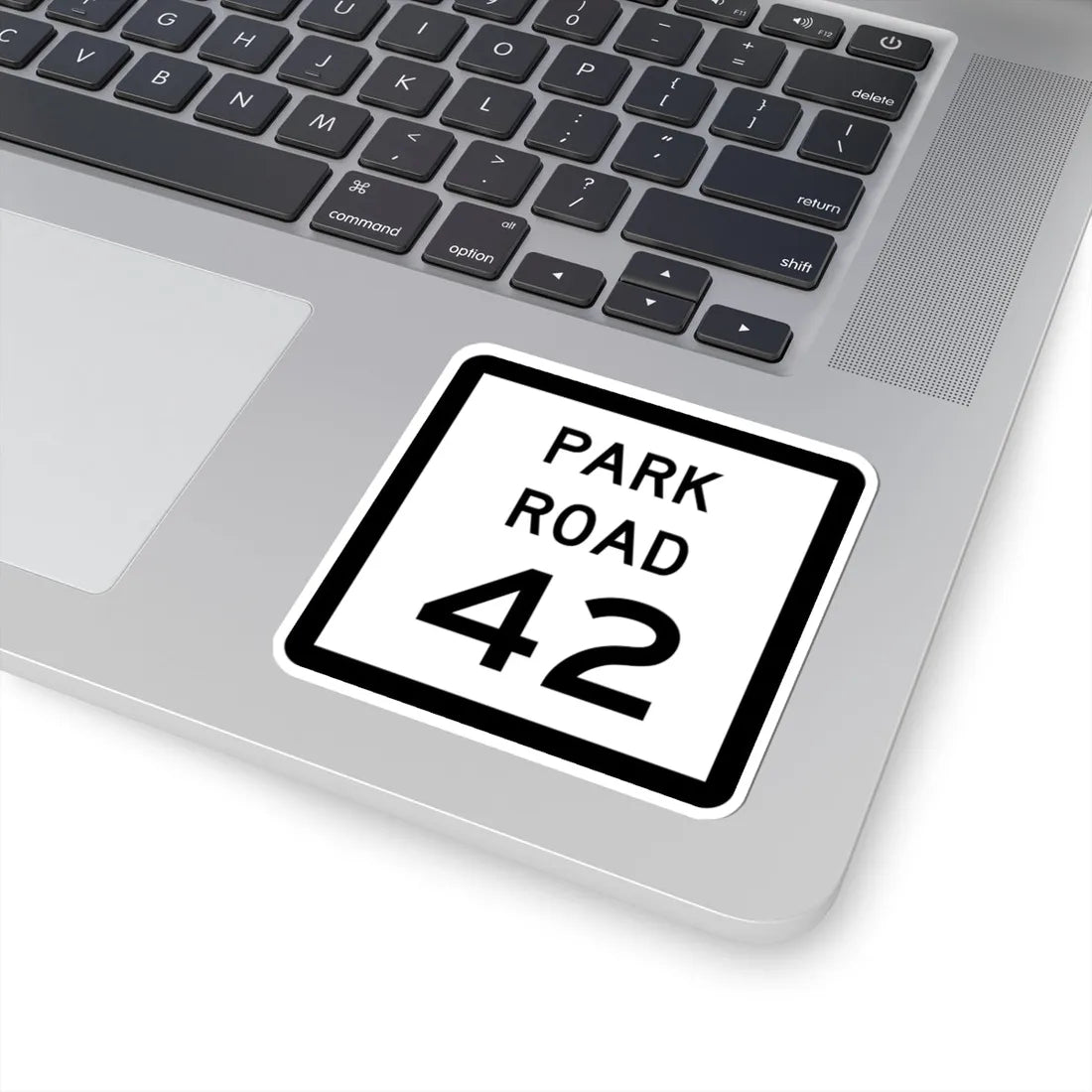 Texas Park Road 42 (Texas) (Road Sign) STICKER Vinyl Kiss-Cut Decal - The Sticker Space