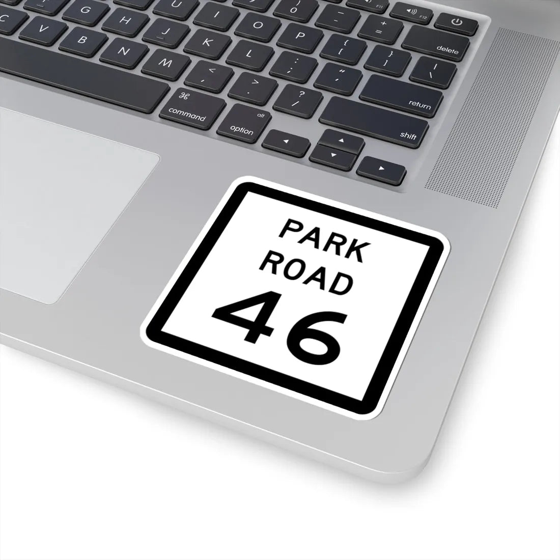 Texas Park Road 46 (Texas) (Road Sign) STICKER Vinyl Kiss-Cut Decal - The Sticker Space
