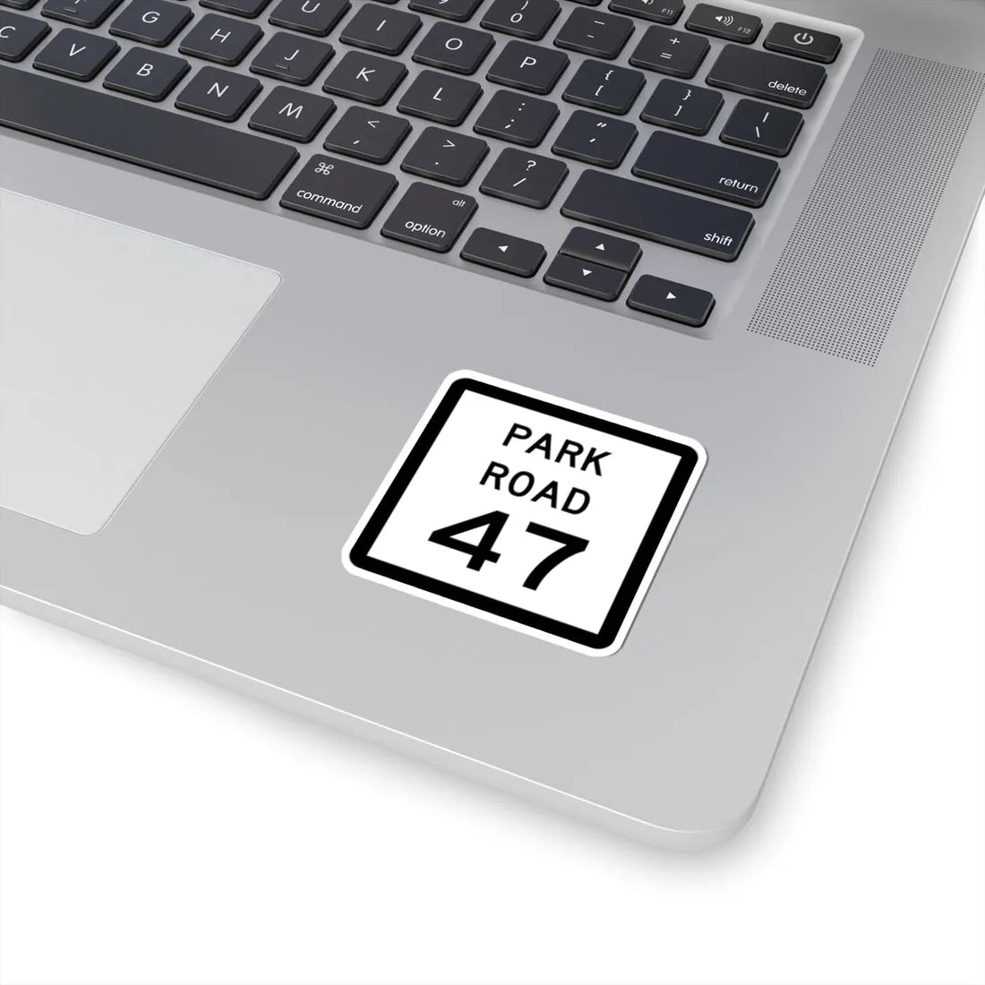Texas Park Road 47 (Texas) (Road Sign) STICKER Vinyl Kiss-Cut Decal - The Sticker Space