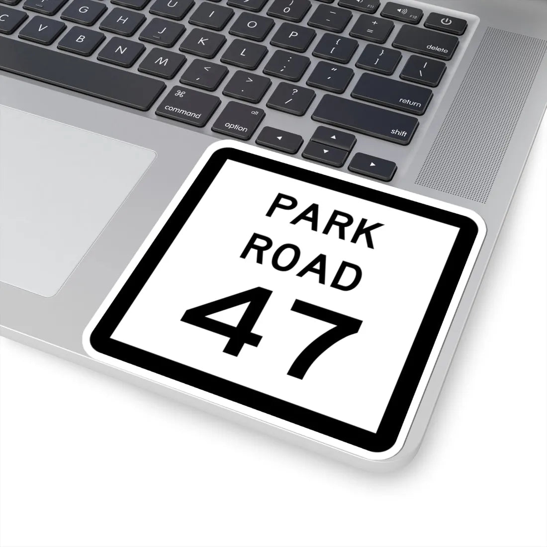 Texas Park Road 47 (Texas) (Road Sign) STICKER Vinyl Kiss-Cut Decal - The Sticker Space