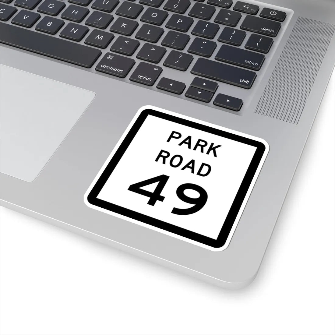 Texas Park Road 49 (Texas) (Road Sign) STICKER Vinyl Kiss-Cut Decal - The Sticker Space