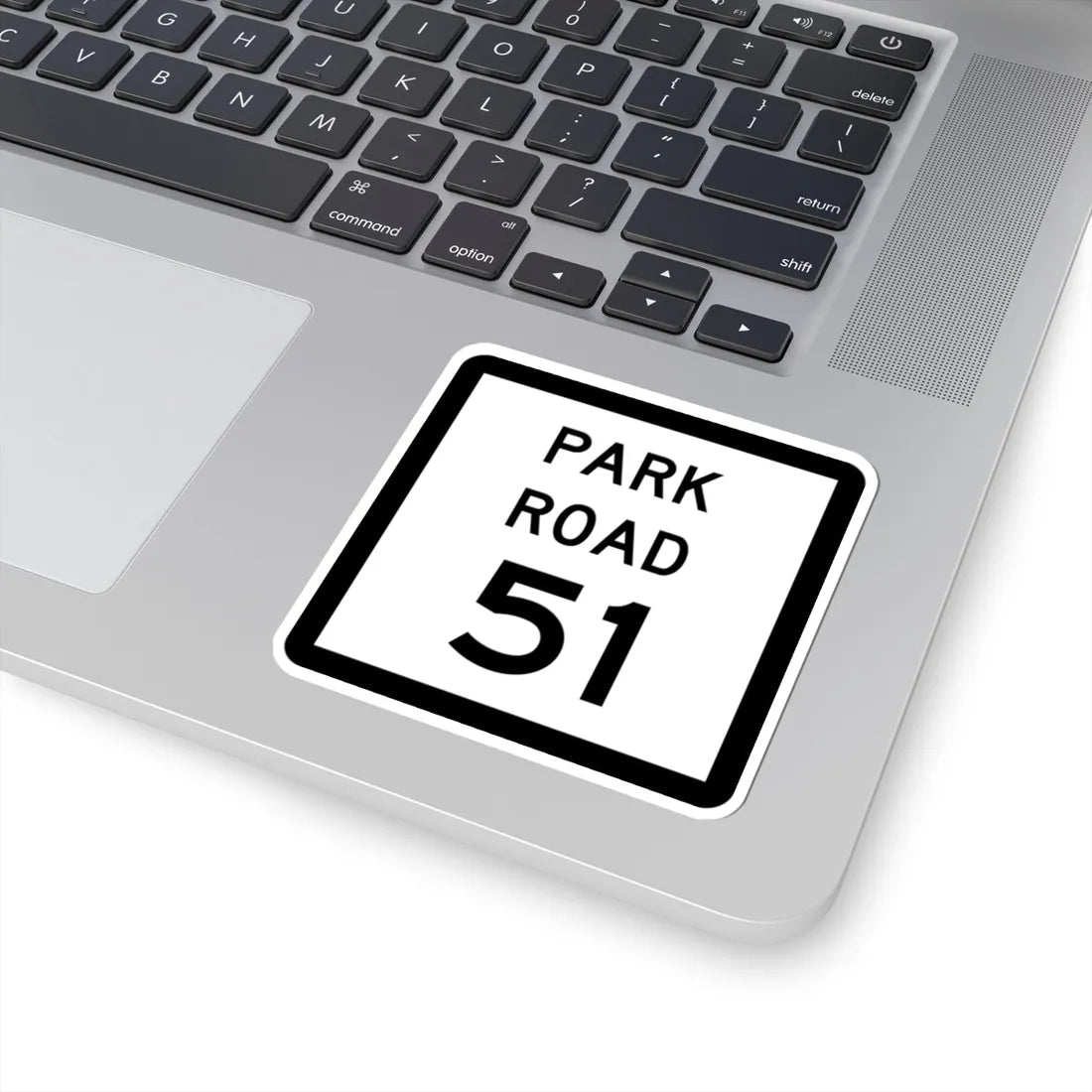 Texas Park Road 51 (Texas) (Road Sign) STICKER Vinyl Kiss-Cut Decal - The Sticker Space