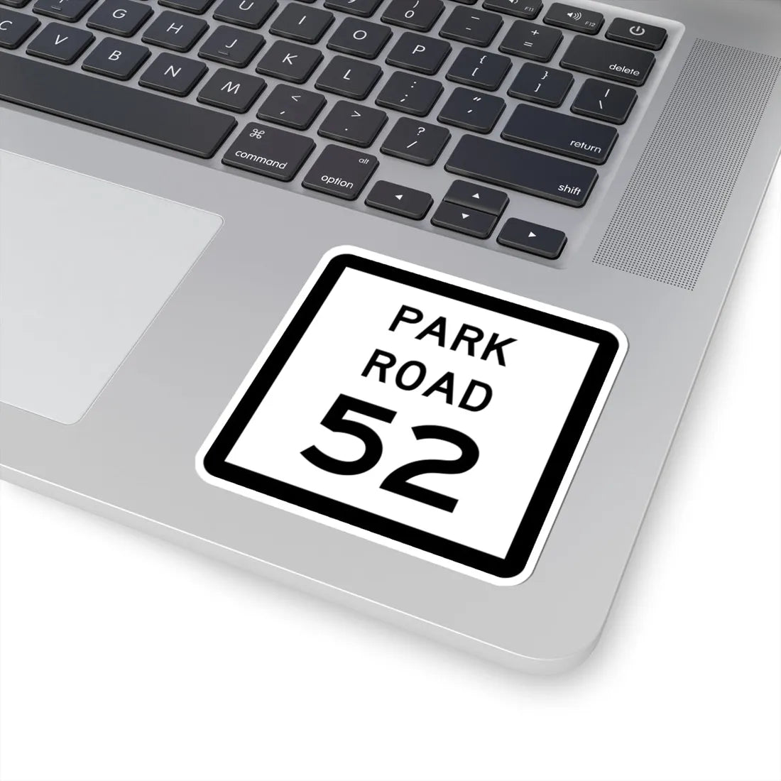 Texas Park Road 52 (Texas) (Road Sign) STICKER Vinyl Kiss-Cut Decal - The Sticker Space
