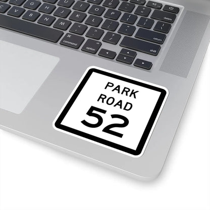 Texas Park Road 52 (Texas) (Road Sign) STICKER Vinyl Kiss-Cut Decal - The Sticker Space