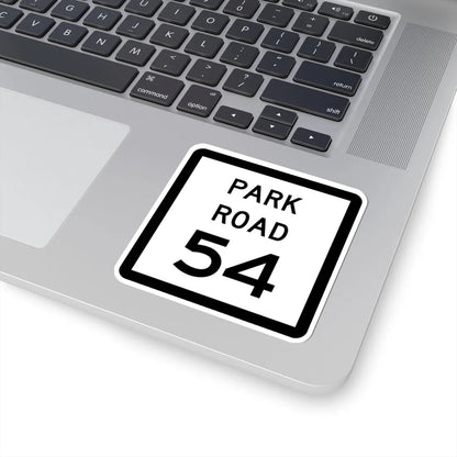 Texas Park Road 54 (Texas) (Road Sign) STICKER Vinyl Kiss-Cut Decal - The Sticker Space