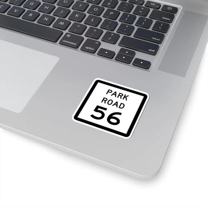 Texas Park Road 56 (Texas) (Road Sign) STICKER Vinyl Kiss-Cut Decal - The Sticker Space