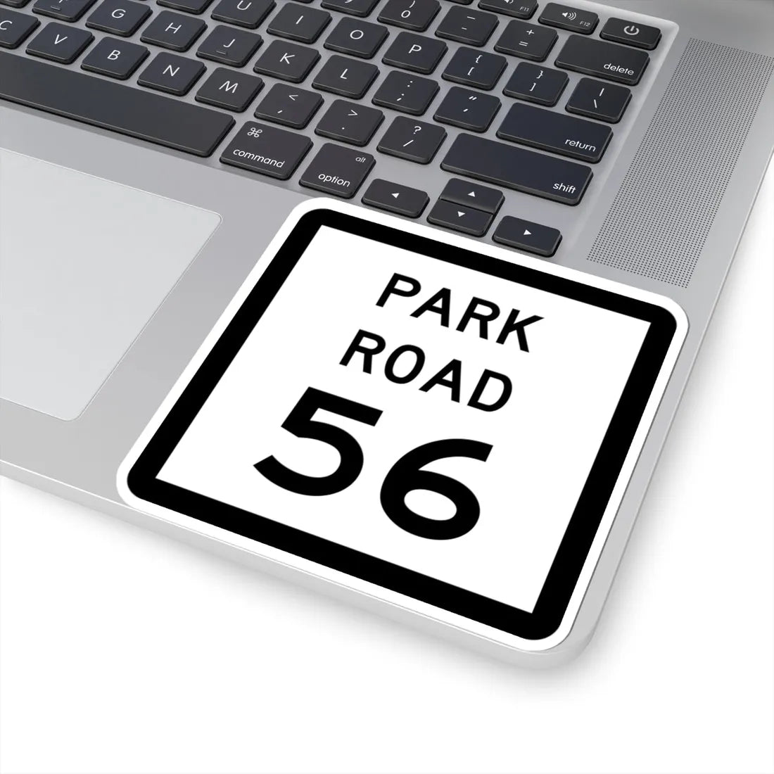Texas Park Road 56 (Texas) (Road Sign) STICKER Vinyl Kiss-Cut Decal - The Sticker Space