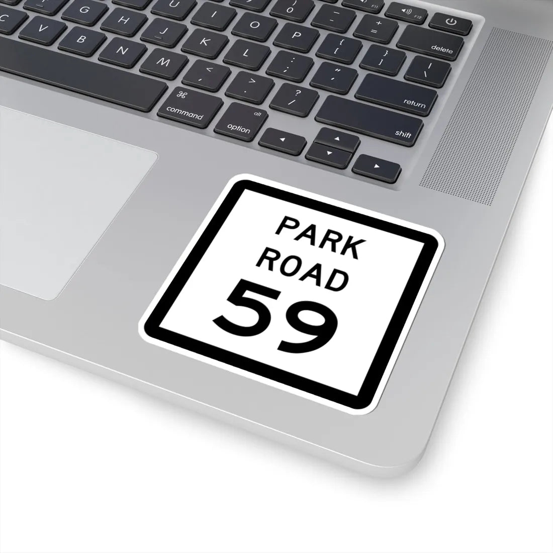 Texas Park Road 59 (Texas) (Road Sign) STICKER Vinyl Kiss-Cut Decal - The Sticker Space