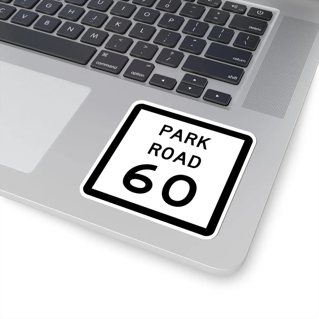 Texas Park Road 60 (Texas) (Road Sign) STICKER Vinyl Kiss-Cut Decal - The Sticker Space