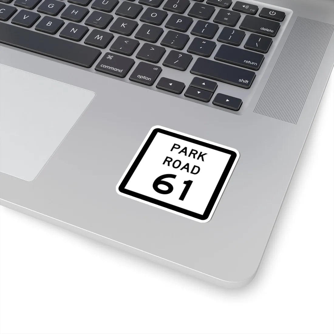 Texas Park Road 61 (Texas) (Road Sign) STICKER Vinyl Kiss-Cut Decal - The Sticker Space