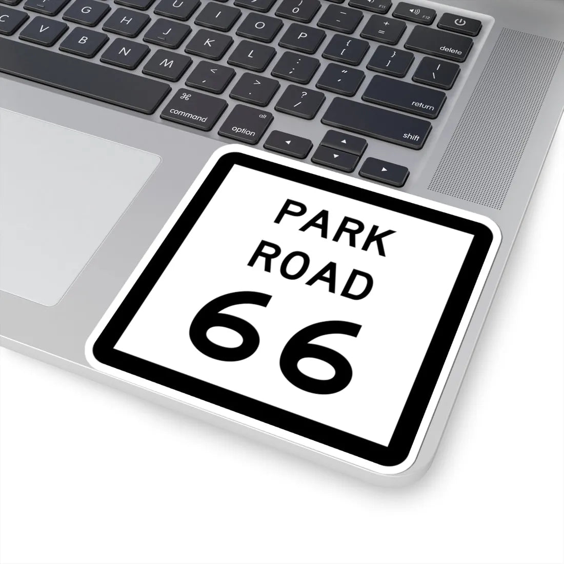 Texas Park Road 66 (Texas) (Road Sign) STICKER Vinyl Kiss-Cut Decal - The Sticker Space