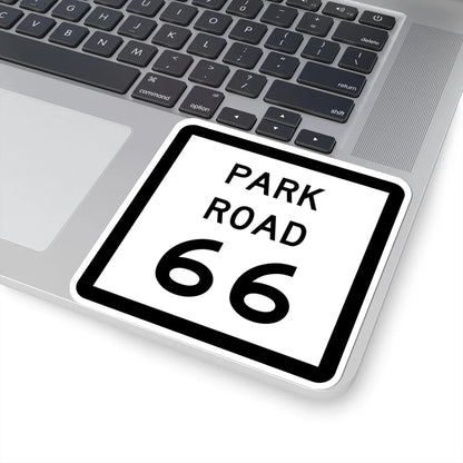 Texas Park Road 66 (Texas) (Road Sign) STICKER Vinyl Kiss-Cut Decal - The Sticker Space