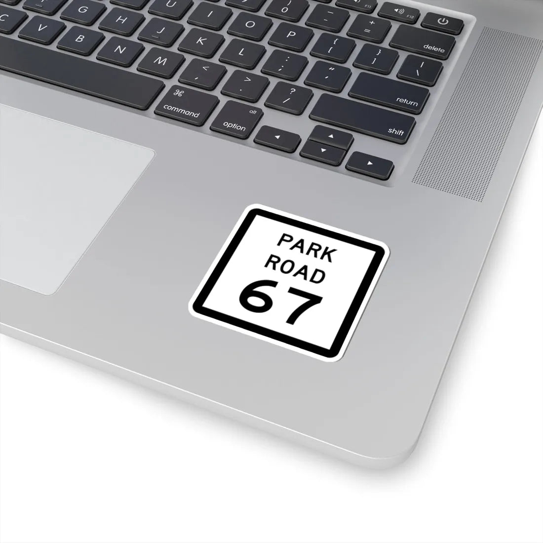 Texas Park Road 67 (Texas) (Road Sign) STICKER Vinyl Kiss-Cut Decal - The Sticker Space