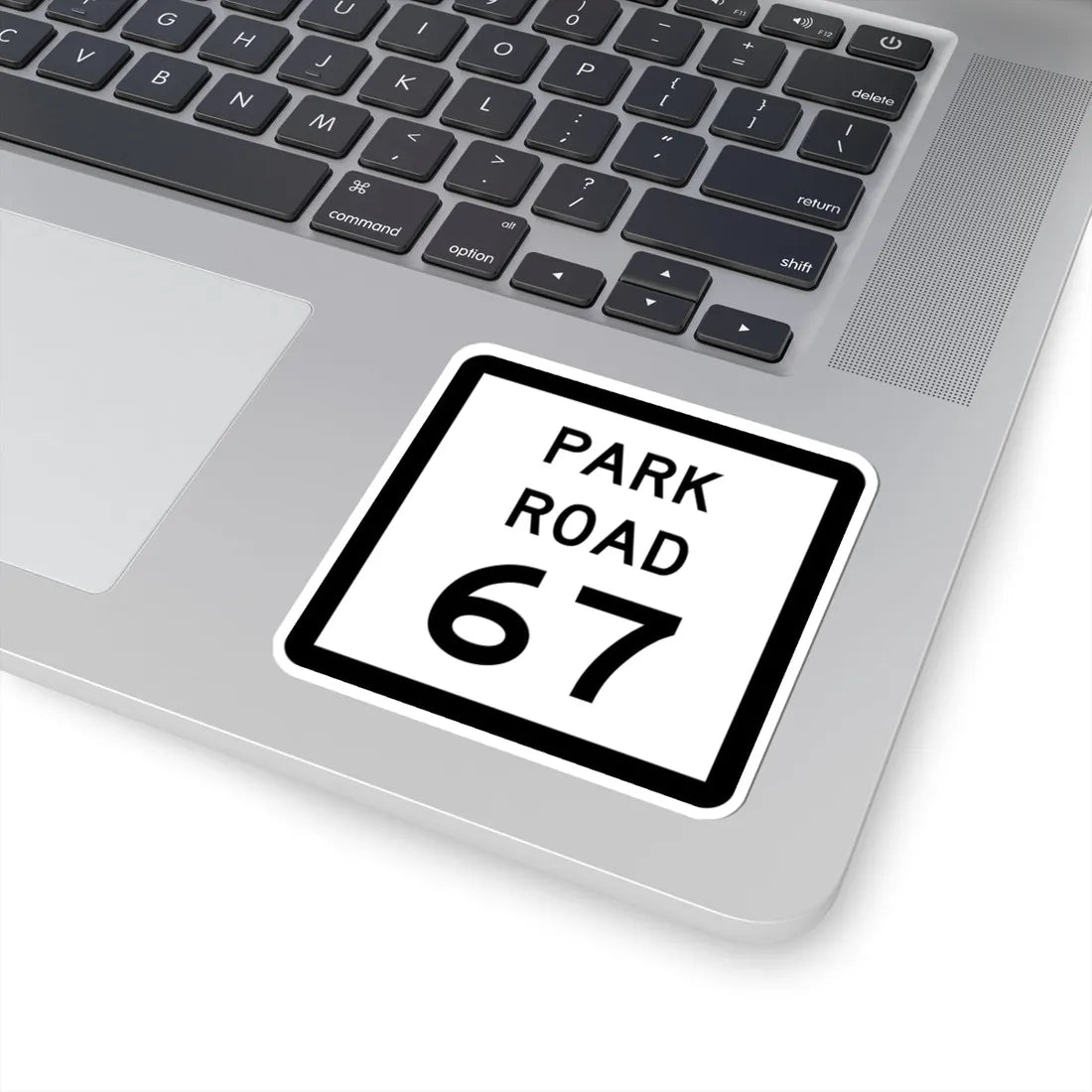 Texas Park Road 67 (Texas) (Road Sign) STICKER Vinyl Kiss-Cut Decal - The Sticker Space