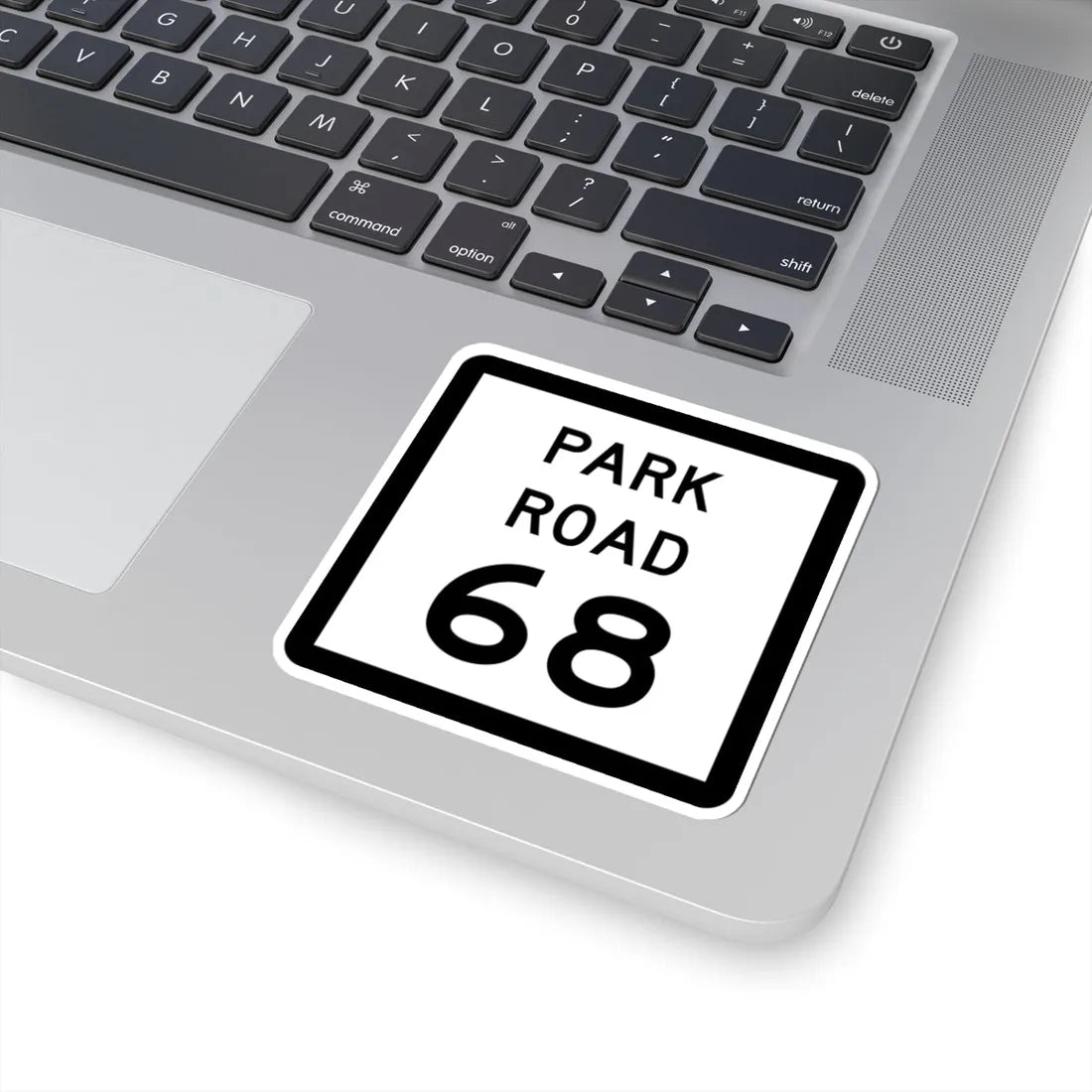 Texas Park Road 68 (Texas) (Road Sign) STICKER Vinyl Kiss-Cut Decal - The Sticker Space