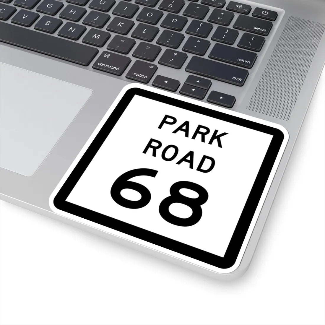 Texas Park Road 68 (Texas) (Road Sign) STICKER Vinyl Kiss-Cut Decal - The Sticker Space