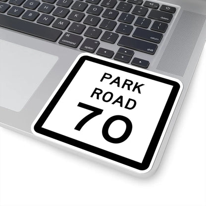 Texas Park Road 70 (Texas) (Road Sign) STICKER Vinyl Kiss-Cut Decal - The Sticker Space