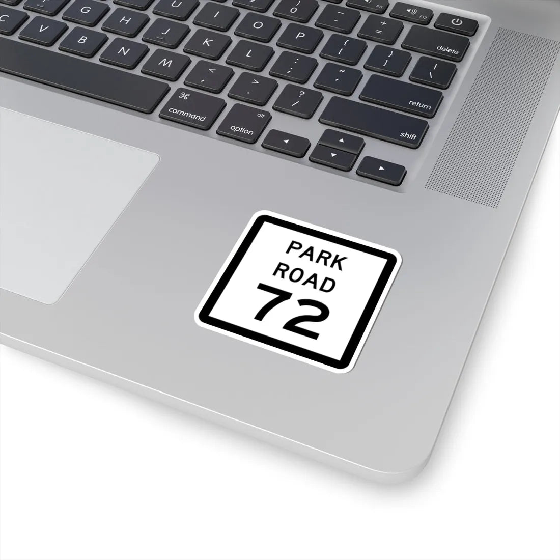 Texas Park Road 72 (Texas) (Road Sign) STICKER Vinyl Kiss-Cut Decal - The Sticker Space