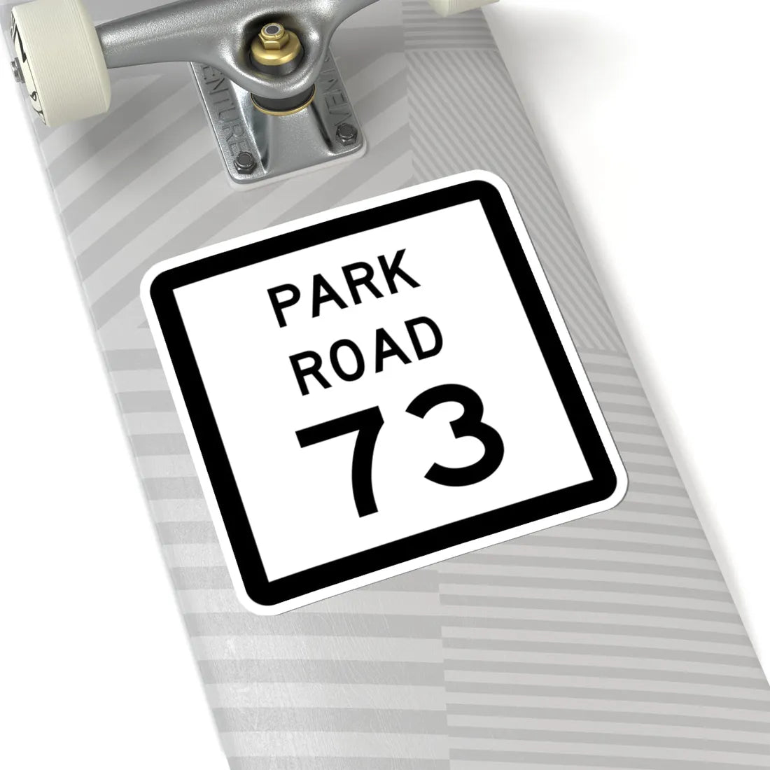 Texas Park Road 73 (Texas) (Road Sign) STICKER Vinyl Kiss-Cut Decal - The Sticker Space