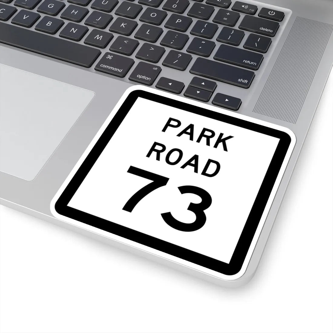 Texas Park Road 73 (Texas) (Road Sign) STICKER Vinyl Kiss-Cut Decal - The Sticker Space