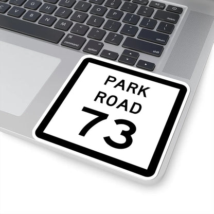 Texas Park Road 73 (Texas) (Road Sign) STICKER Vinyl Kiss-Cut Decal - The Sticker Space