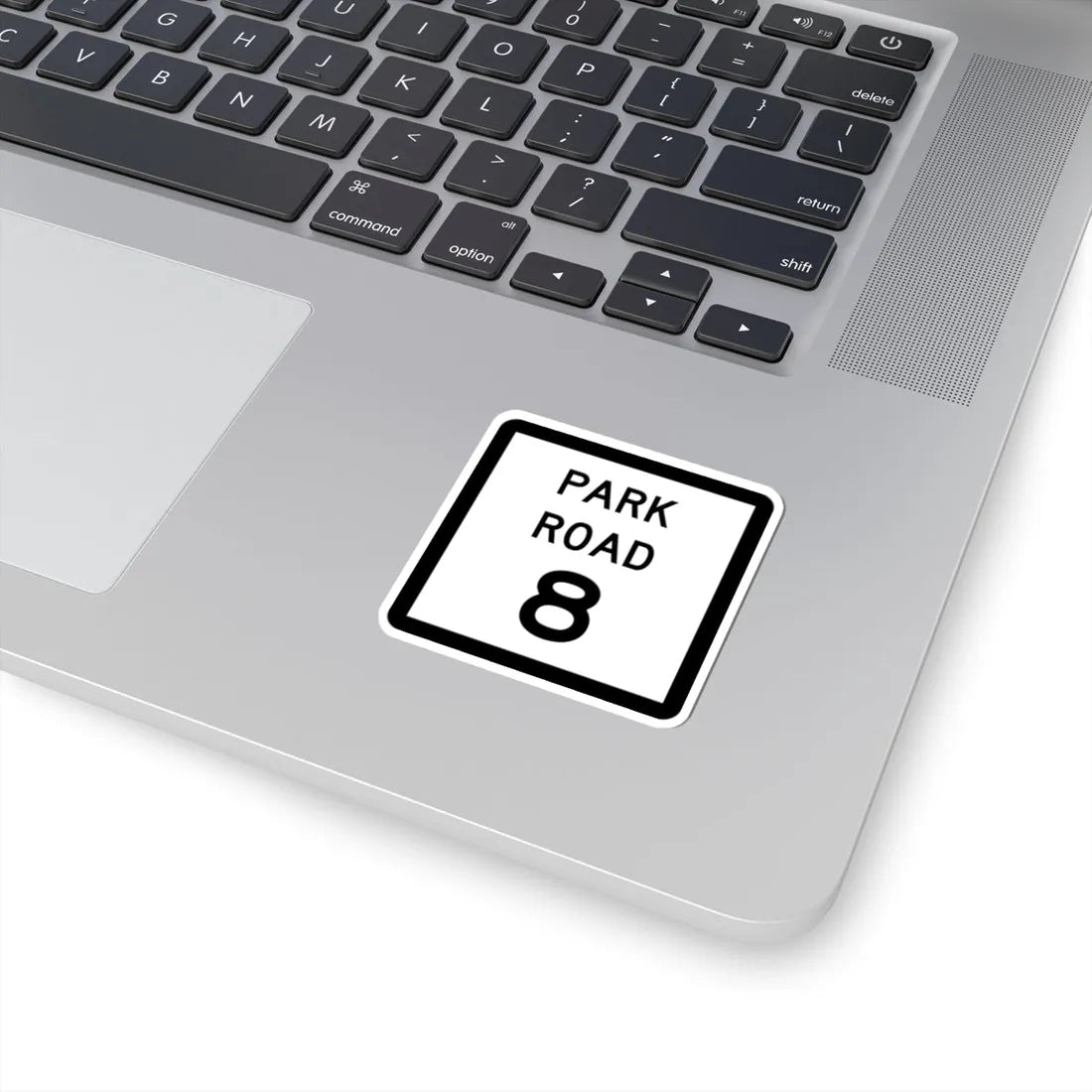 Texas Park Road 8 (Texas) (Road Sign) STICKER Vinyl Kiss-Cut Decal - The Sticker Space