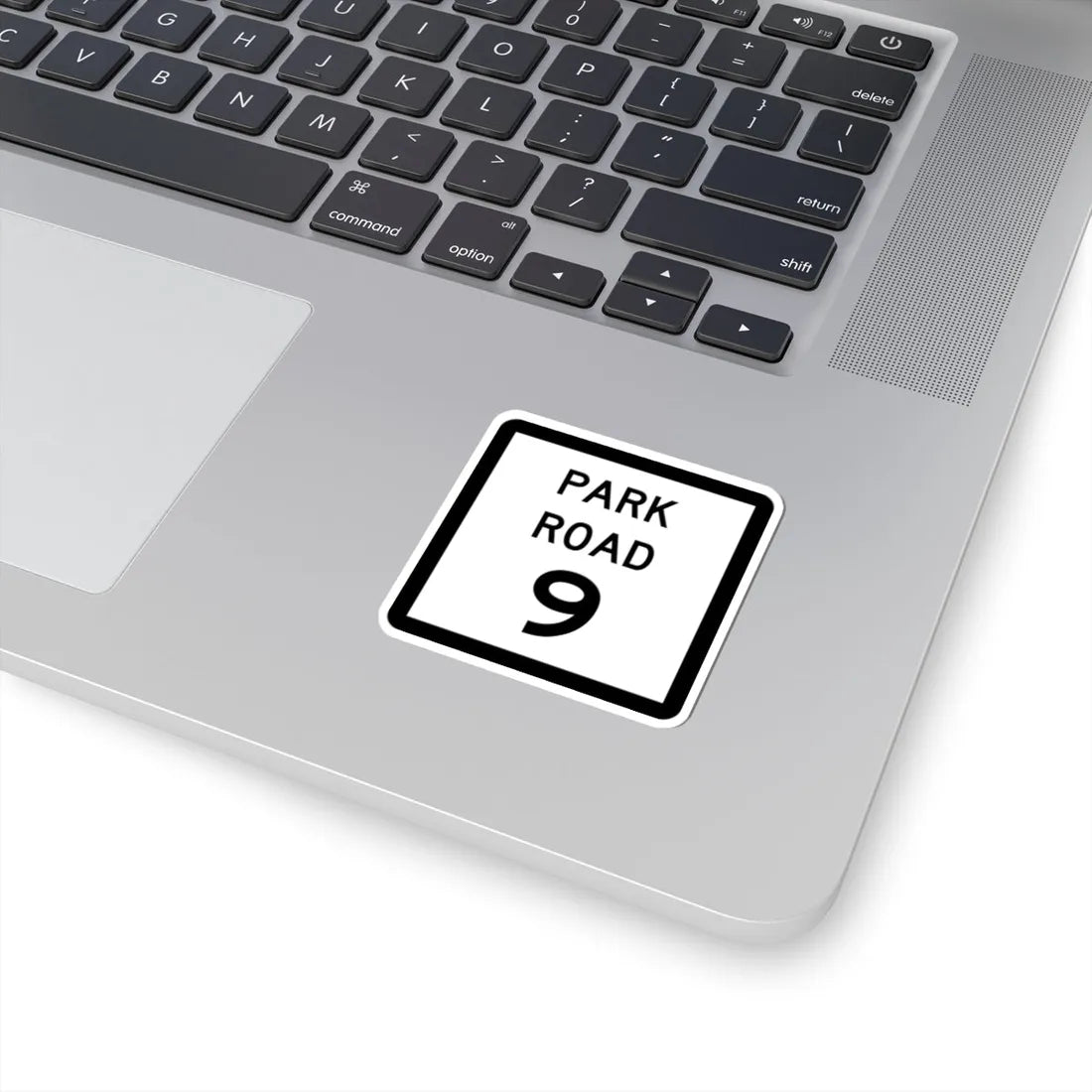 Texas Park Road 9 (Texas) (Road Sign) STICKER Vinyl Kiss-Cut Decal - The Sticker Space