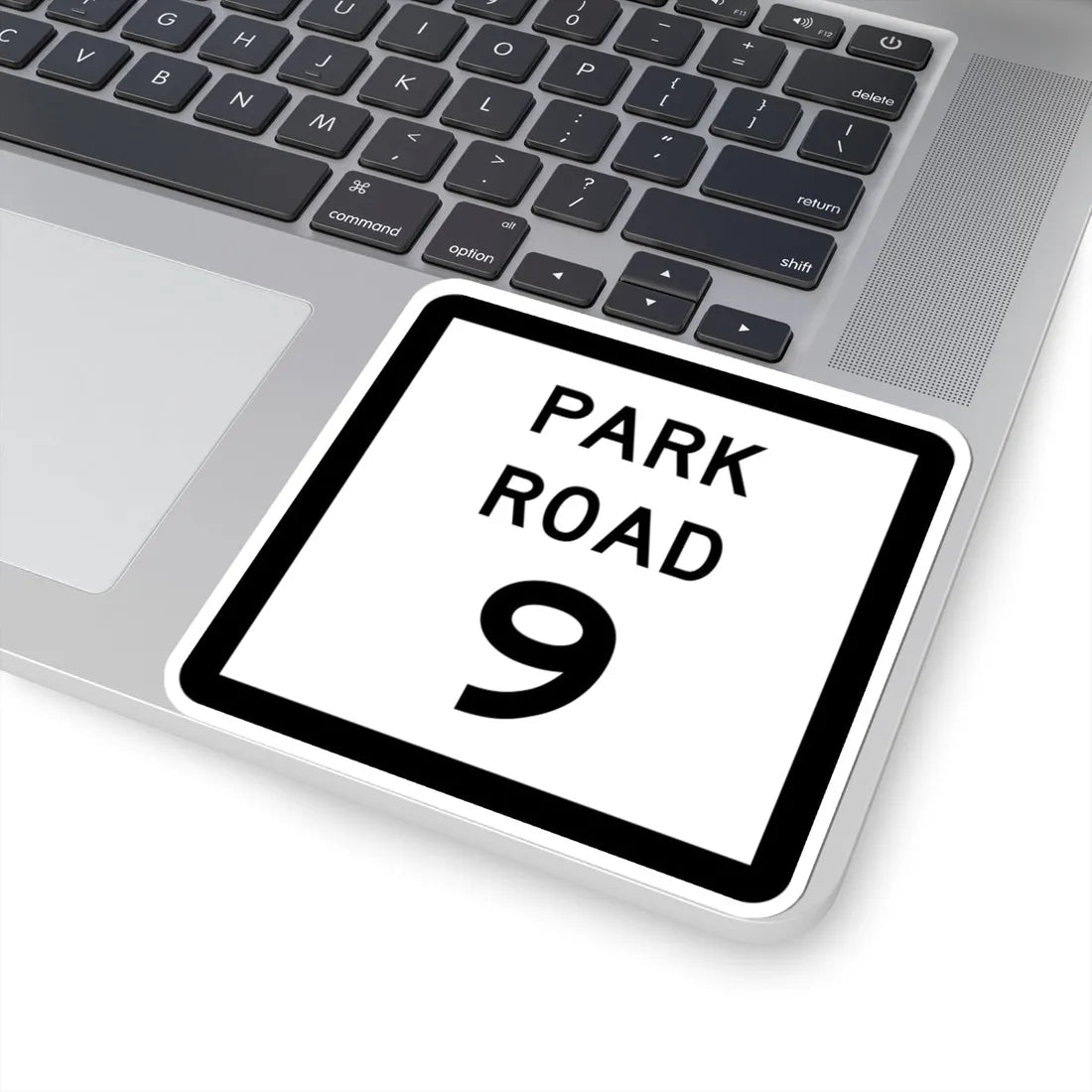 Texas Park Road 9 (Texas) (Road Sign) STICKER Vinyl Kiss-Cut Decal - The Sticker Space