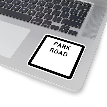 Texas Park Road blank (Texas) (Road Sign) STICKER Vinyl Kiss-Cut Decal - The Sticker Space