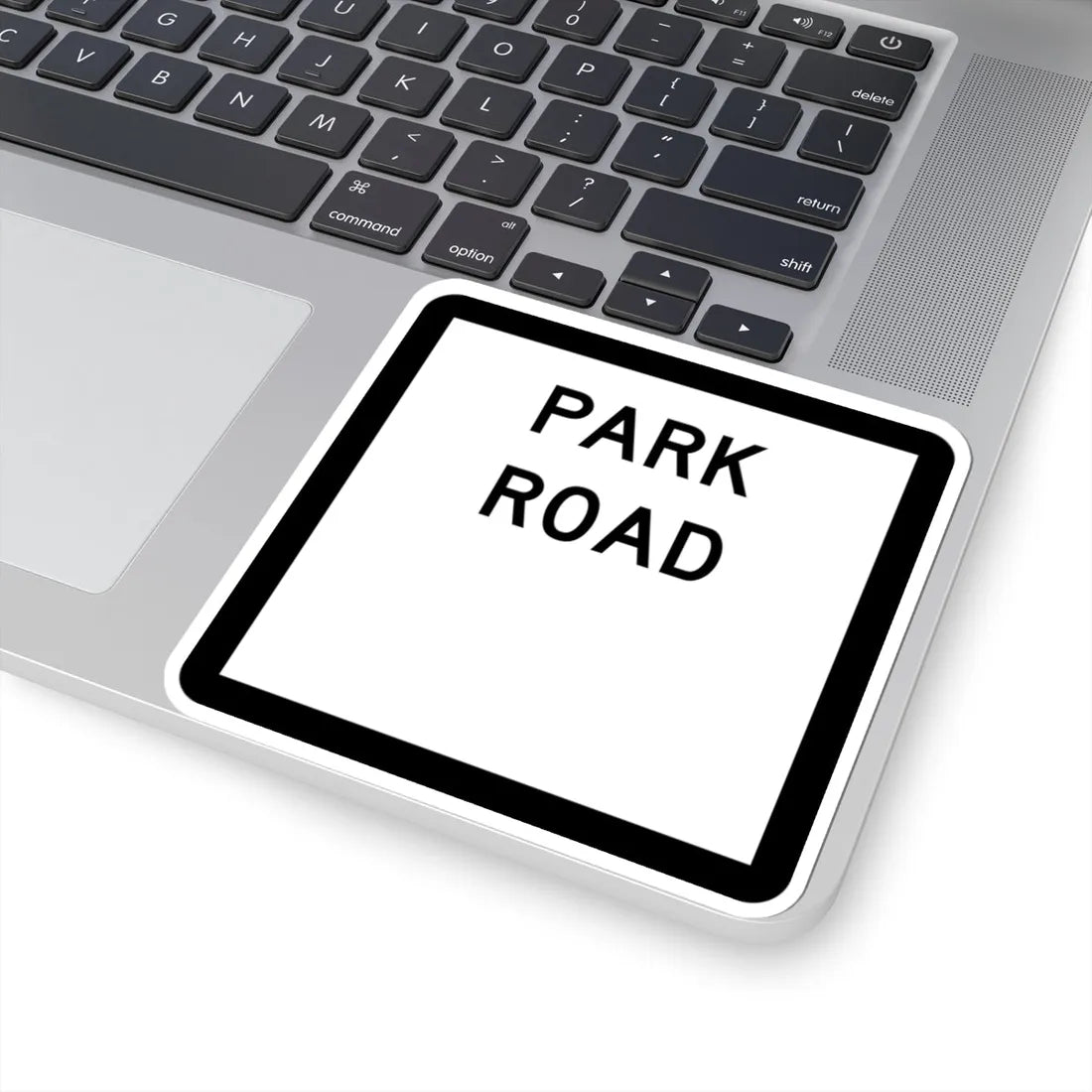 Texas Park Road blank (Texas) (Road Sign) STICKER Vinyl Kiss-Cut Decal - The Sticker Space