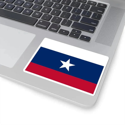Texas Pilot Flag 1839-1845 (United States) STICKER Vinyl Kiss-Cut Decal - The Sticker Space