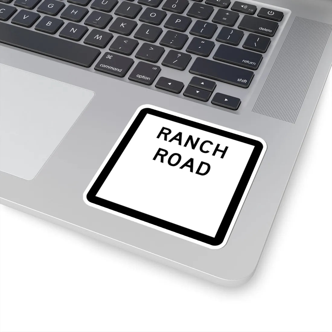 Texas Ranch Road blank (Texas) (Road Sign) STICKER Vinyl Kiss-Cut Decal - The Sticker Space